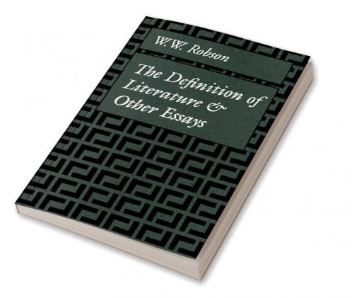 The Definition of Literature