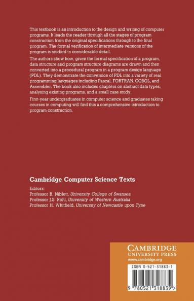 Program Construction