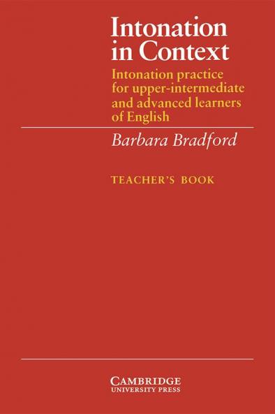 Intonation in Context Teacher's Book