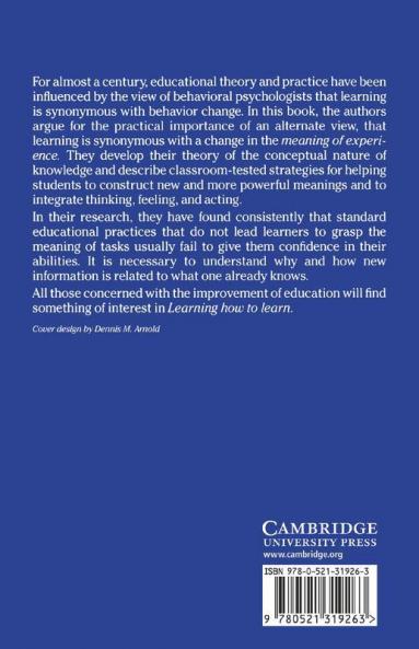 Learning How to Learn