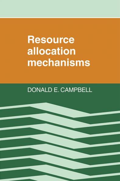 Resource Allocation Mechanisms