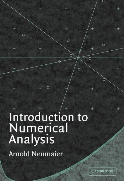 Introduction to Numerical Analysis
