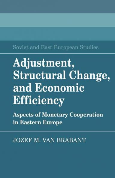 Adjustment Structural Change and Economic Efficiency