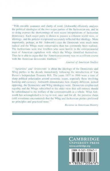 'Agrarians' and 'Aristocrats'