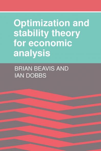 Optimization and Stability Theory for Economic Analysis