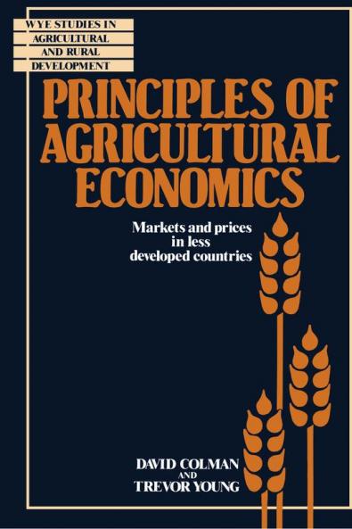 Principles of Agricultural Economics