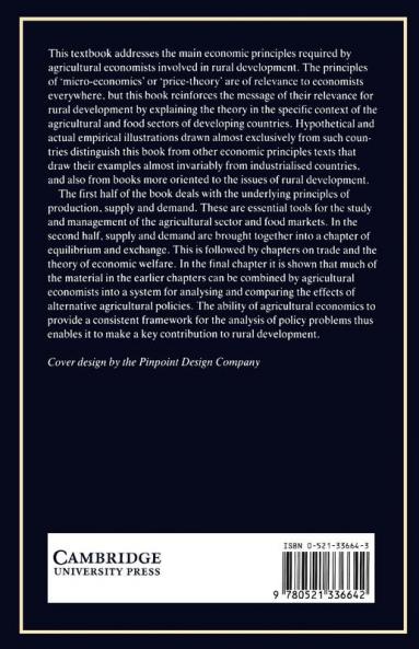 Principles of Agricultural Economics