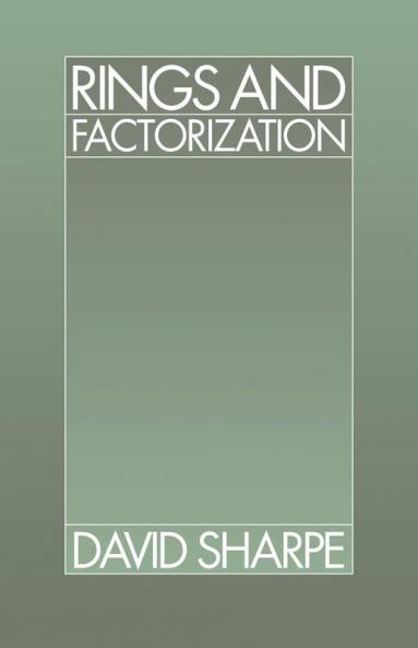 Rings and Factorization