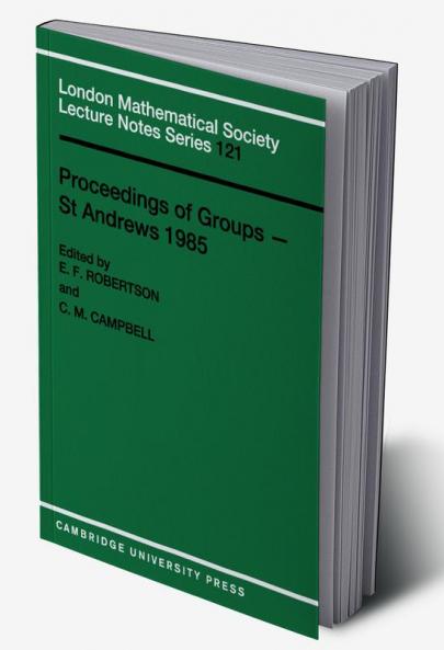 Proceedings of Groups-St. Andrews 1985