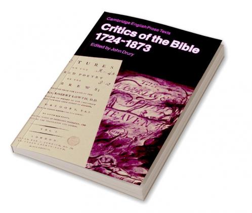 Critics of the Bible 1724-1873