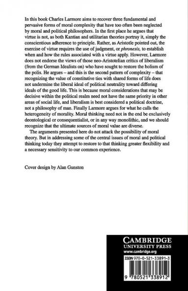 Patterns of Moral Complexity