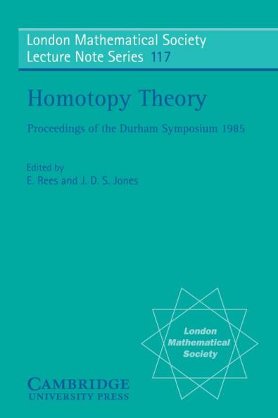 Homotopy Theory
