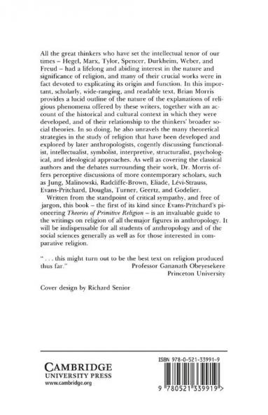 Anthropological Studies of Religion
