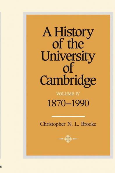 A History of the University of Cambridge