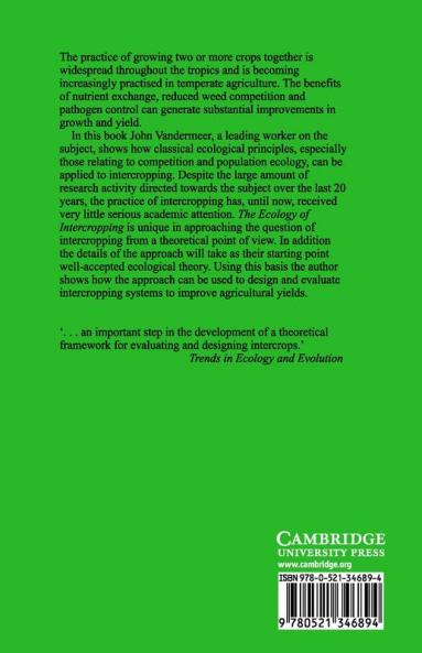 Ecology of Intercropping