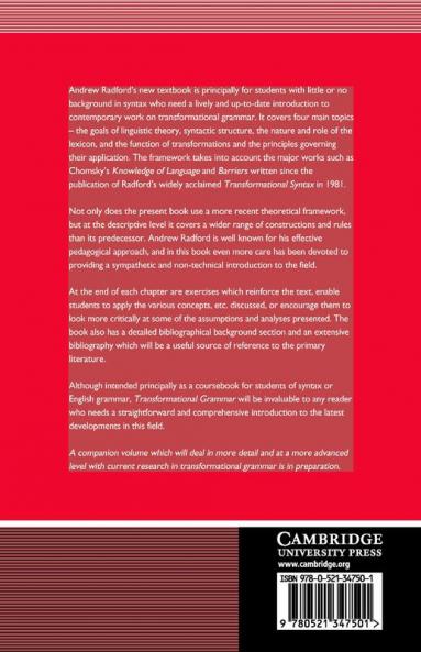 Transformational Grammar