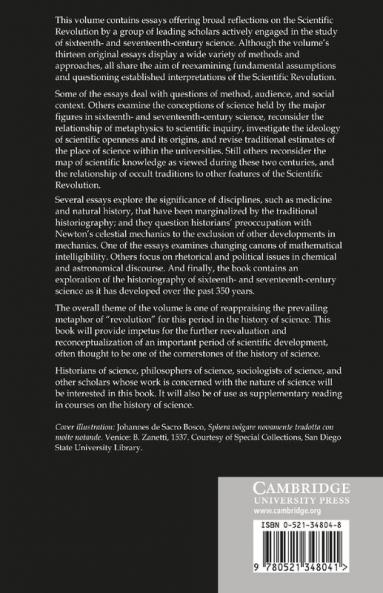 Reappraisals of the Scientific Revolution