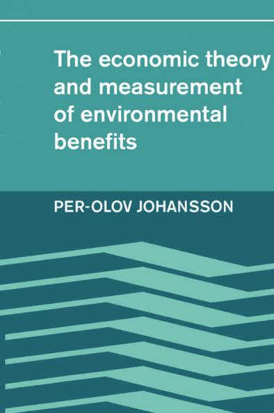 The Economic Theory and Measurement of Environment Benefits