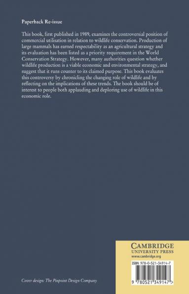 Wildlife Production Systems