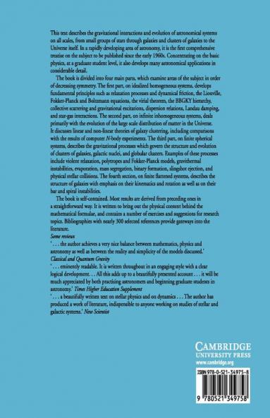 Grvttnl Physics of Stellar Systems