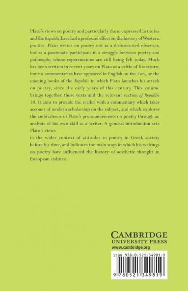 Plato on Poetry