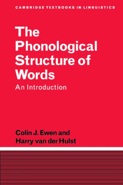 The Phonological Structure of Words