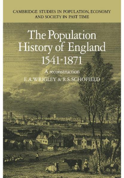 The Population History of England 1541-1871