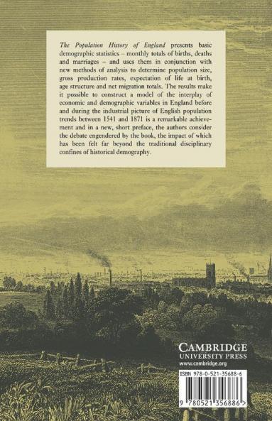 The Population History of England 1541-1871