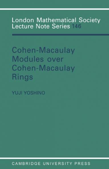 Maximal Cohen-Macaulay Modules Over Cohen-Macaulay Rings