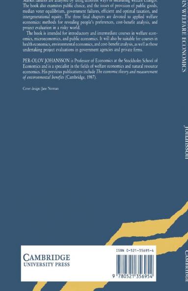 An Introduction to Modern Welfare Economics
