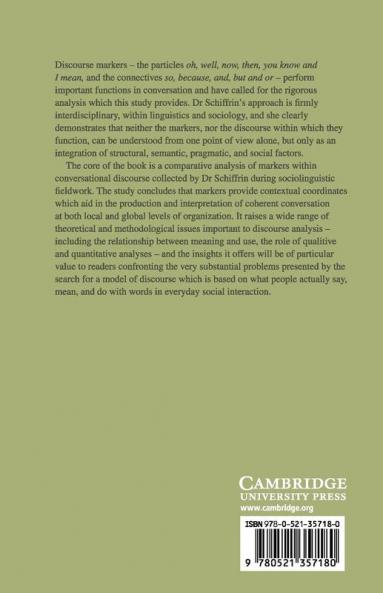 Discourse Markers