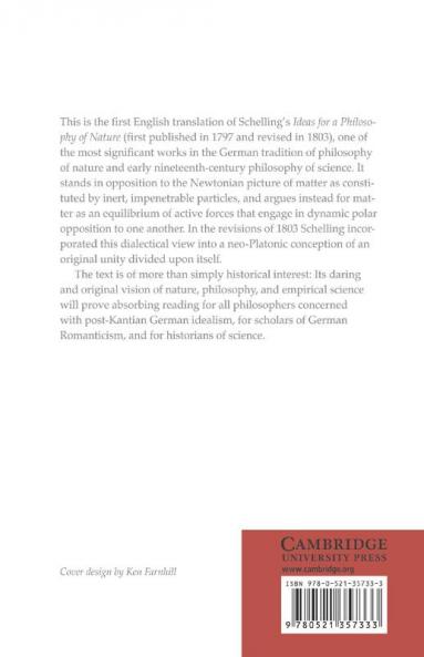 Ideas for a Philosophy of Nature