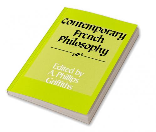 Contemporary French Philosophy