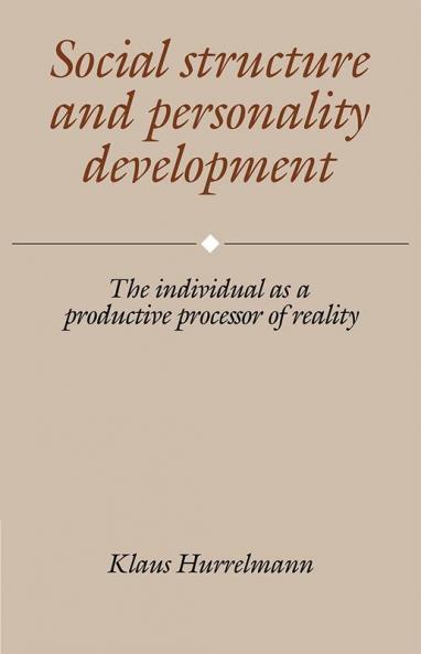 Social Structure and Personality Development