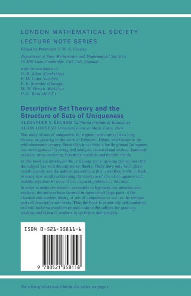 Descriptive Set Theory and the Structure of Sets of Uniqueness