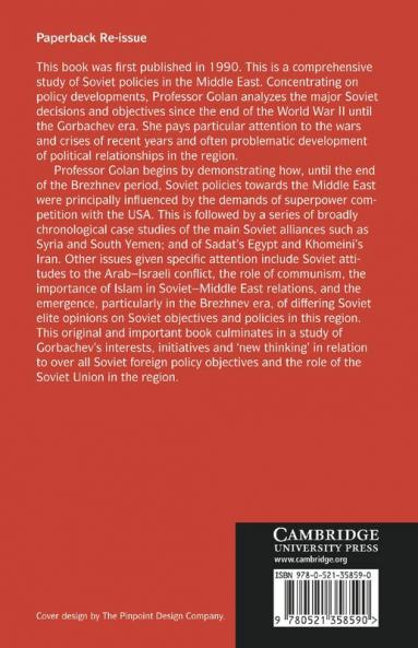 Soviet Policies in the Middle East