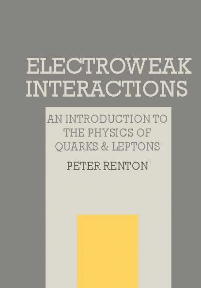 Electroweak Interactions