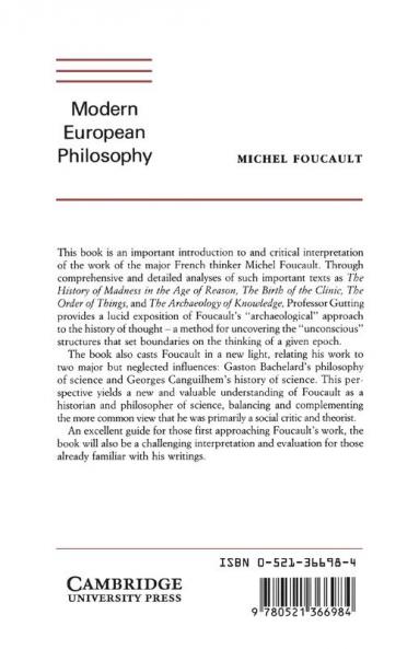 Michel Foucault's Archaeology of Scientific Reason