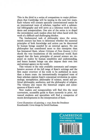 The Cambridge Companion to Kant