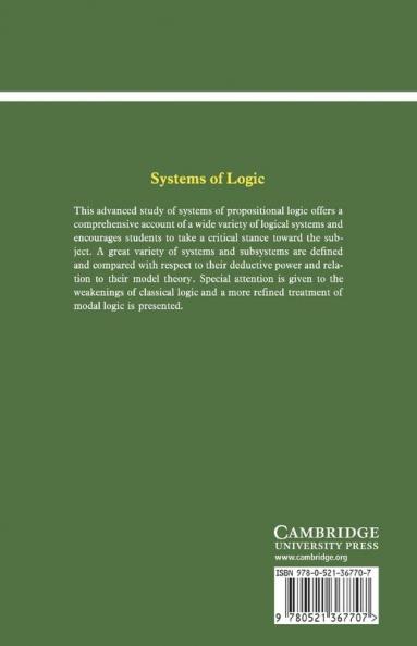 Systems of Logic