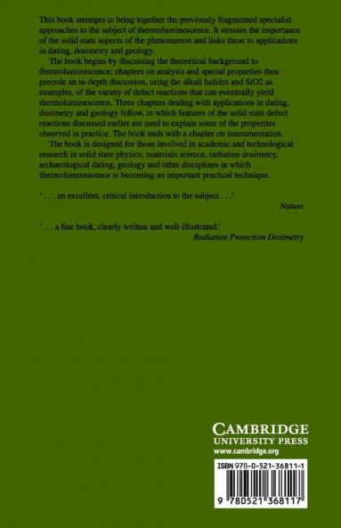 Thermoluminescence of Solids