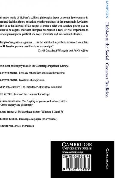 Hobbes and the Social Contract Tradition