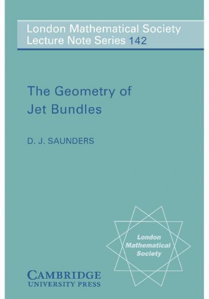 The Geometry of Jet Bundles