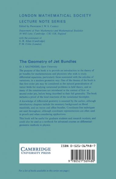 The Geometry of Jet Bundles