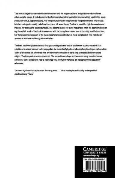 The Propagation of Radio Waves