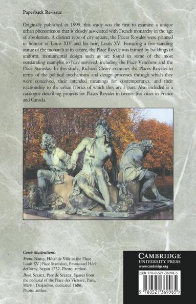 The Place Royale and Urban Design in the Ancien R Gime