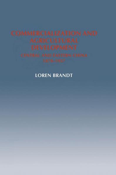 Commercialization and Agricultural Development