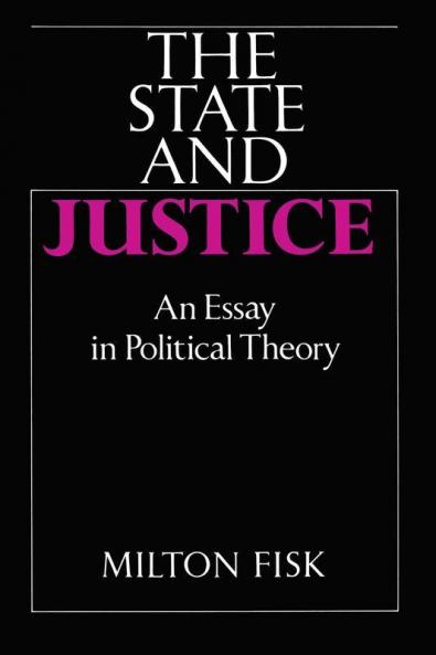 The State and Justice