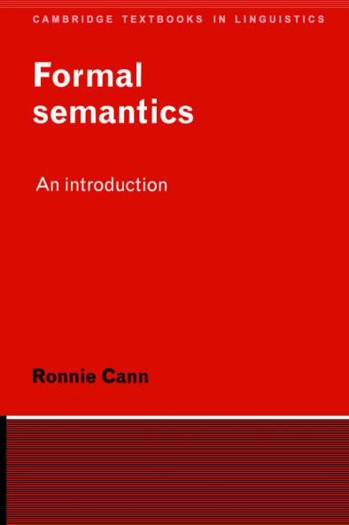 Formal Semantics