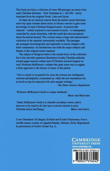 Music in Early Christian Literature